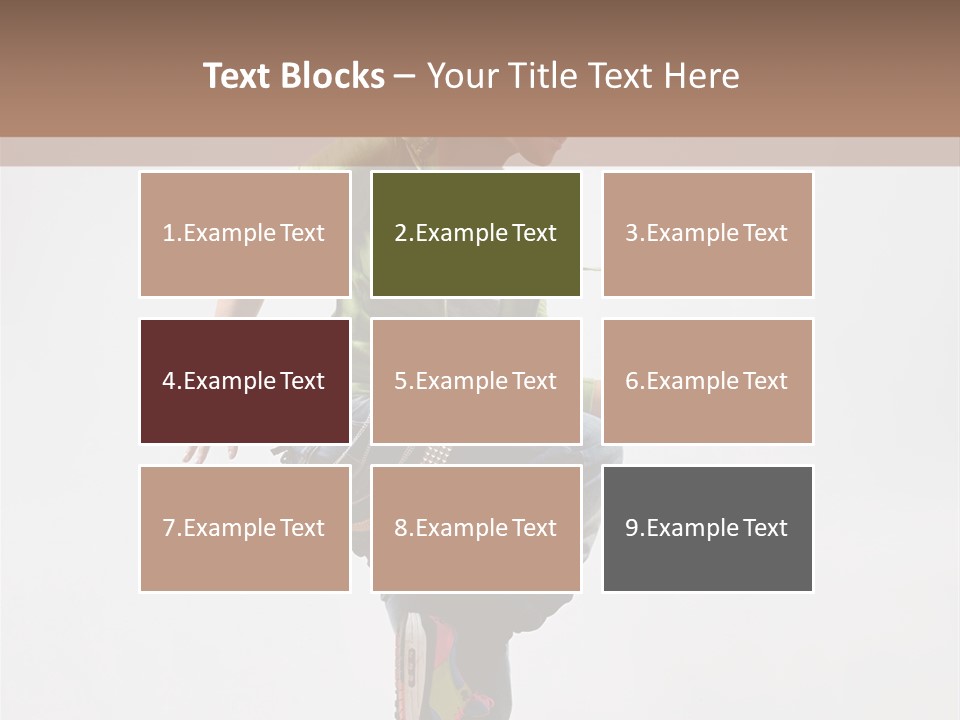 Dance Teenager Acrobat PowerPoint Template