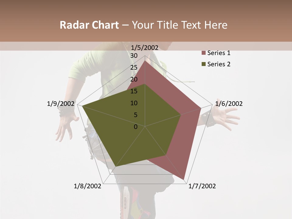 Dance Teenager Acrobat PowerPoint Template