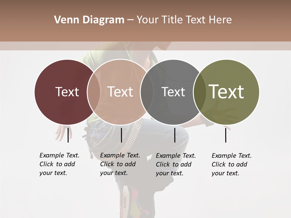 Dance Teenager Acrobat PowerPoint Template