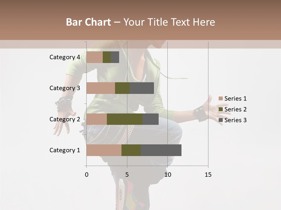 Dance Teenager Acrobat PowerPoint Template