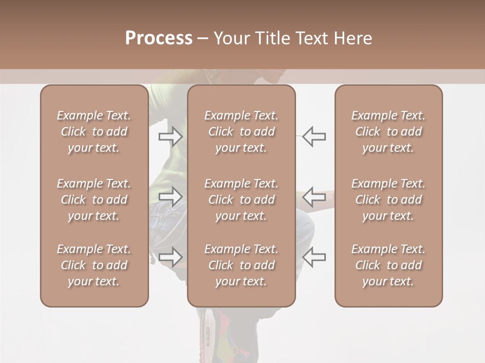 Dance Teenager Acrobat PowerPoint Template