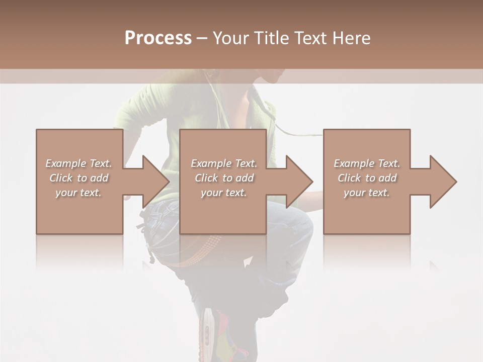 Dance Teenager Acrobat PowerPoint Template