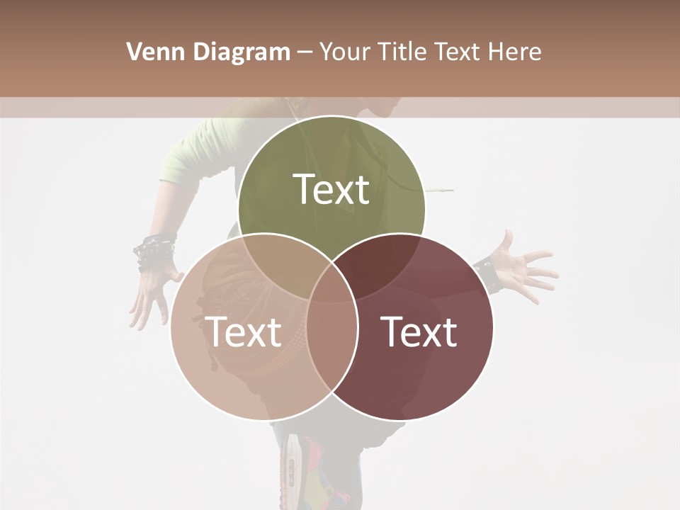 Dance Teenager Acrobat PowerPoint Template