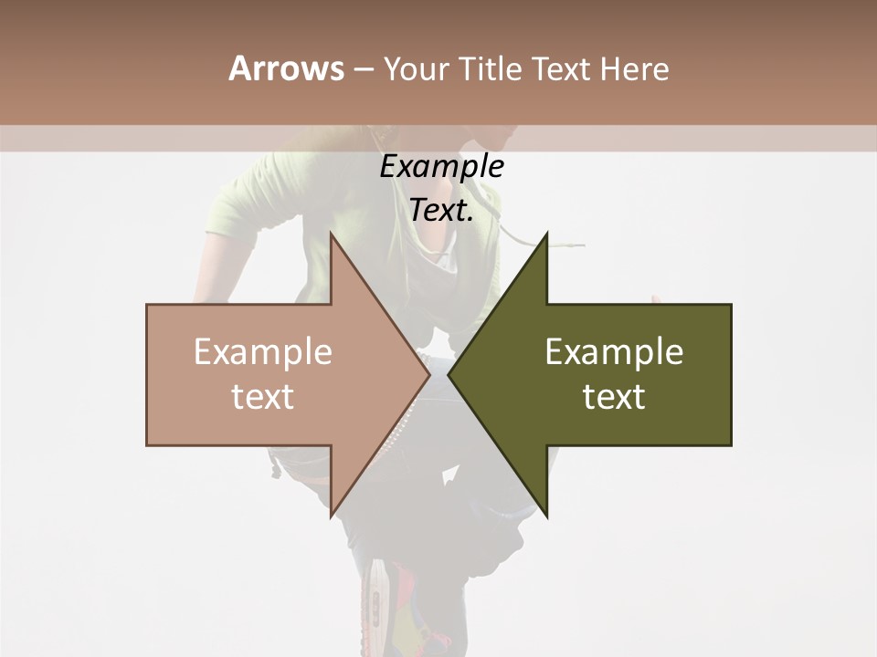 Dance Teenager Acrobat PowerPoint Template