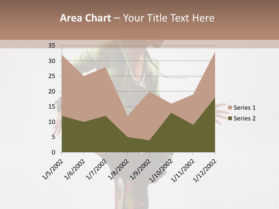 Dance Teenager Acrobat PowerPoint Template