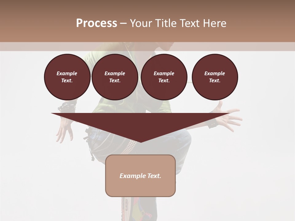 Dance Teenager Acrobat PowerPoint Template