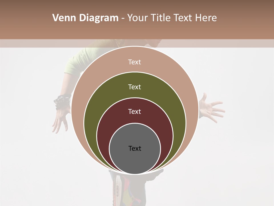 Dance Teenager Acrobat PowerPoint Template