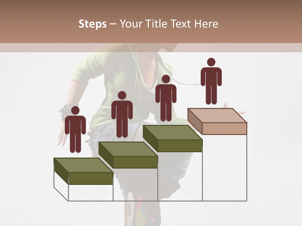 Dance Teenager Acrobat PowerPoint Template