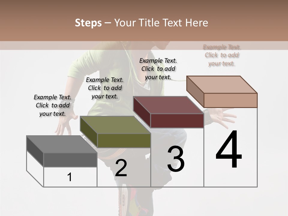 Dance Teenager Acrobat PowerPoint Template