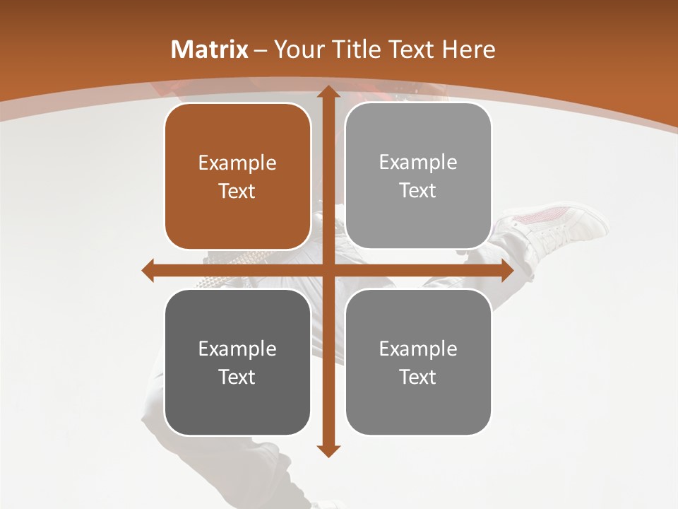 Performer Color Dance PowerPoint Template