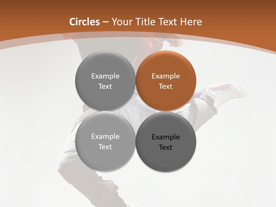 Performer Color Dance PowerPoint Template