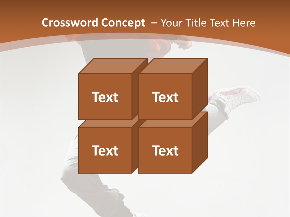 Performer Color Dance PowerPoint Template
