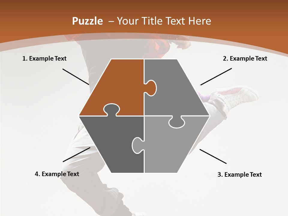 Performer Color Dance PowerPoint Template