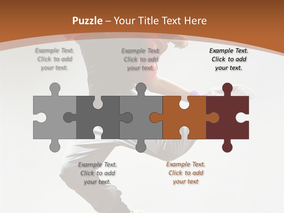 Performer Color Dance PowerPoint Template