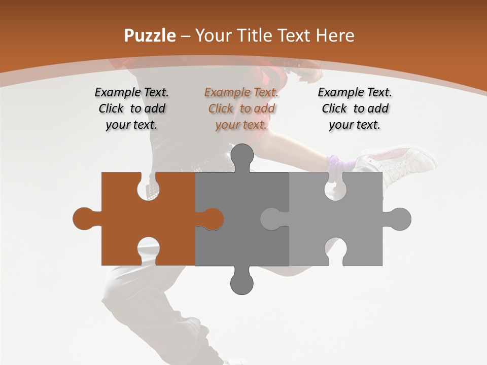 Performer Color Dance PowerPoint Template