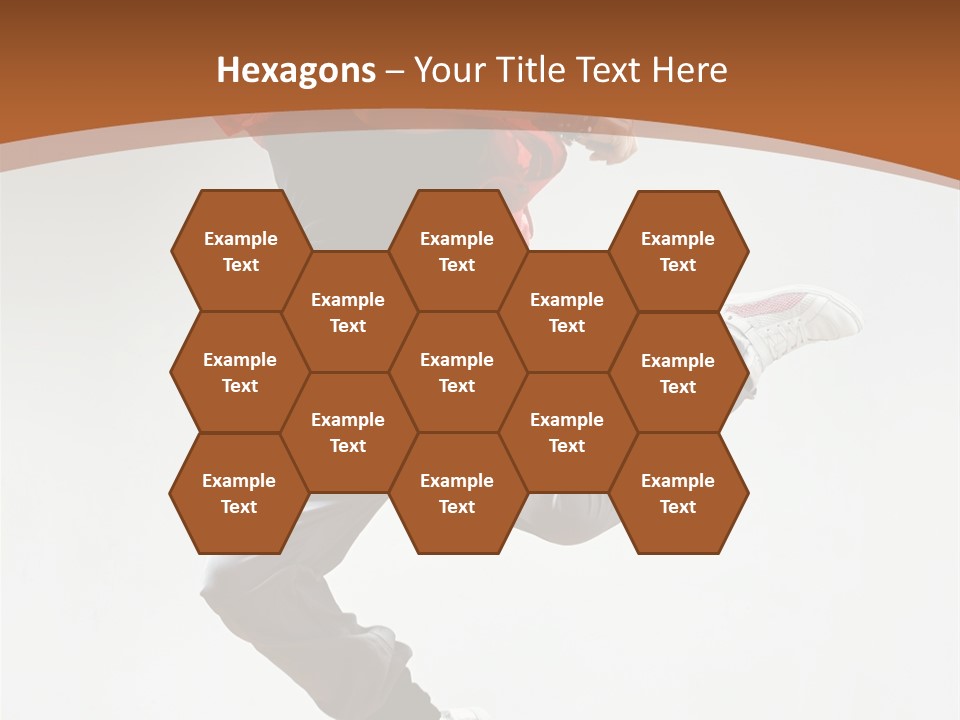 Performer Color Dance PowerPoint Template