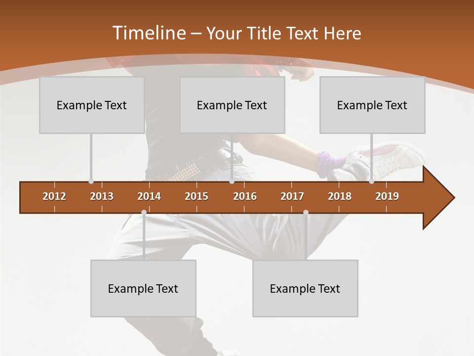 Performer Color Dance PowerPoint Template