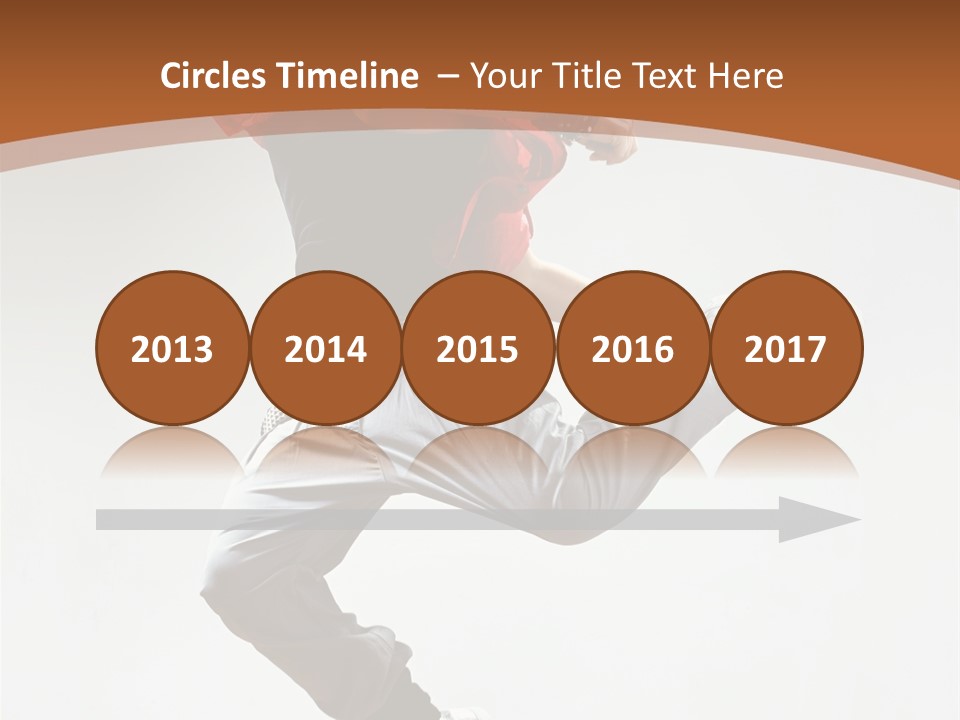 Performer Color Dance PowerPoint Template