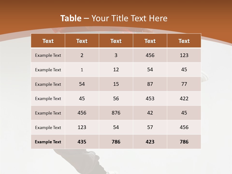 Performer Color Dance PowerPoint Template