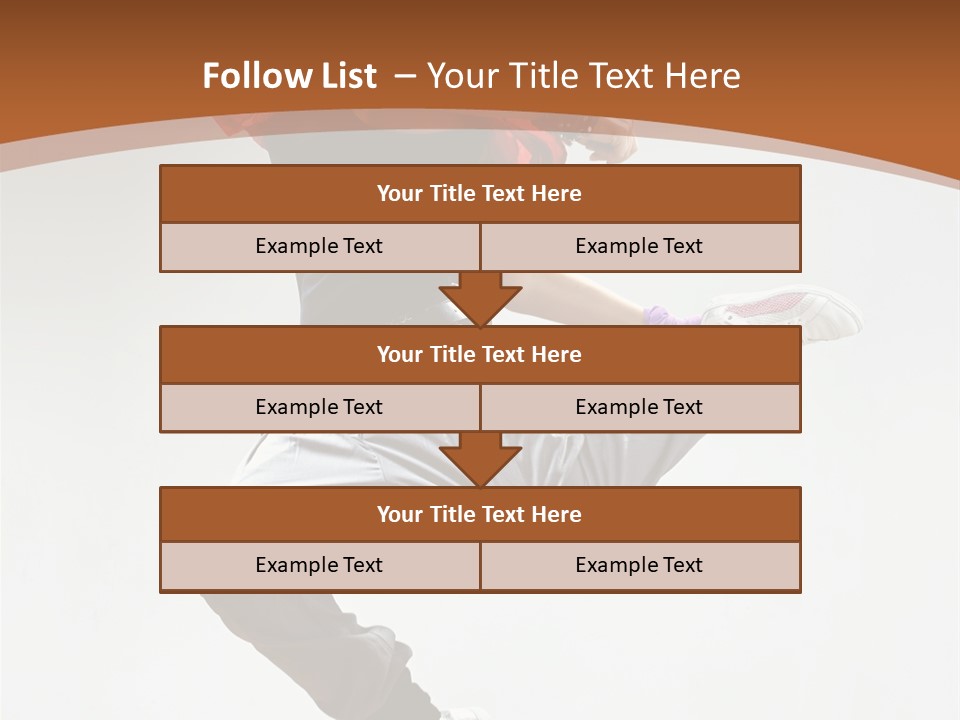 Performer Color Dance PowerPoint Template