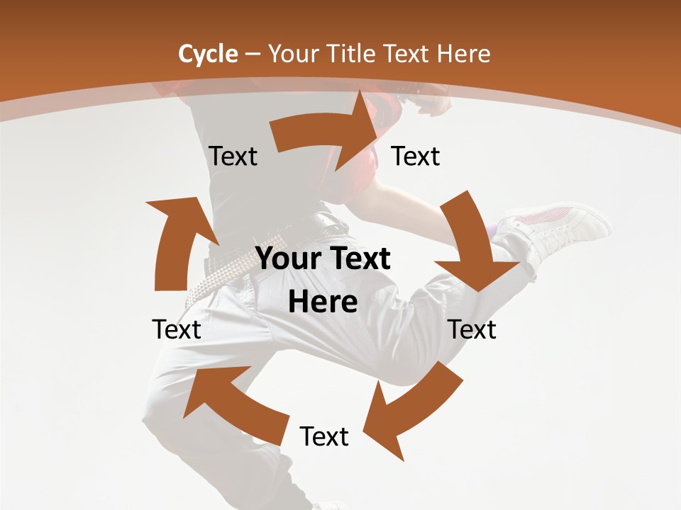 Performer Color Dance PowerPoint Template