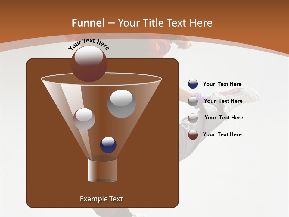 Performer Color Dance PowerPoint Template