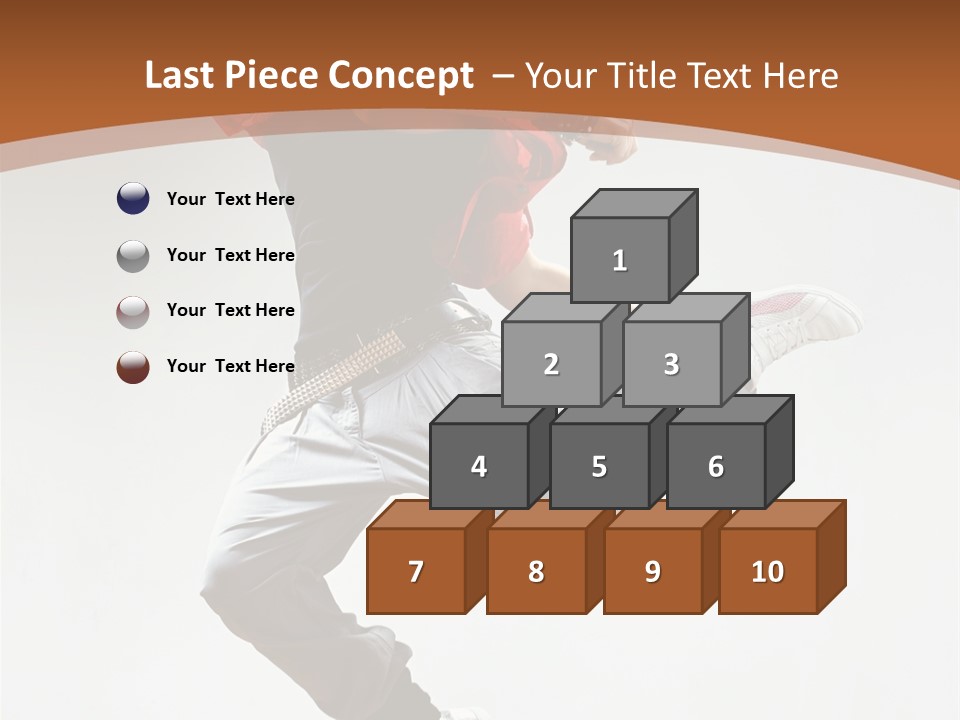 Performer Color Dance PowerPoint Template