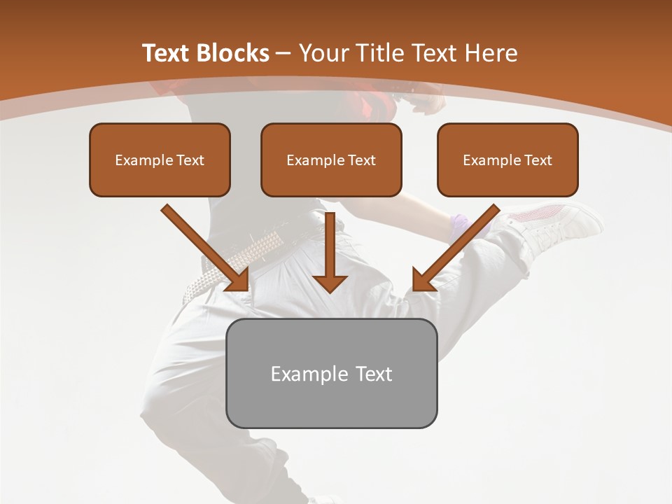Performer Color Dance PowerPoint Template