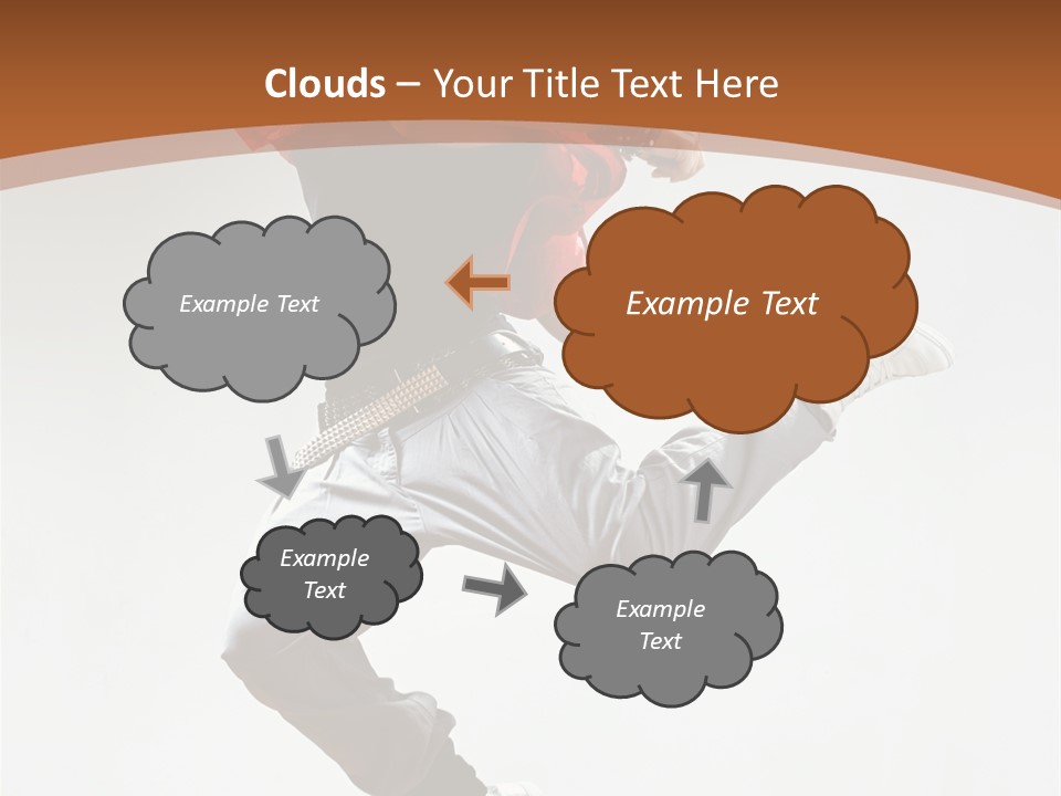 Performer Color Dance PowerPoint Template