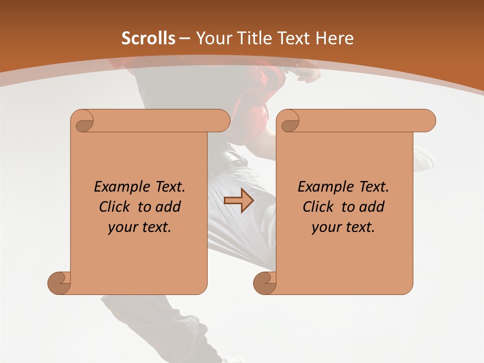 Performer Color Dance PowerPoint Template