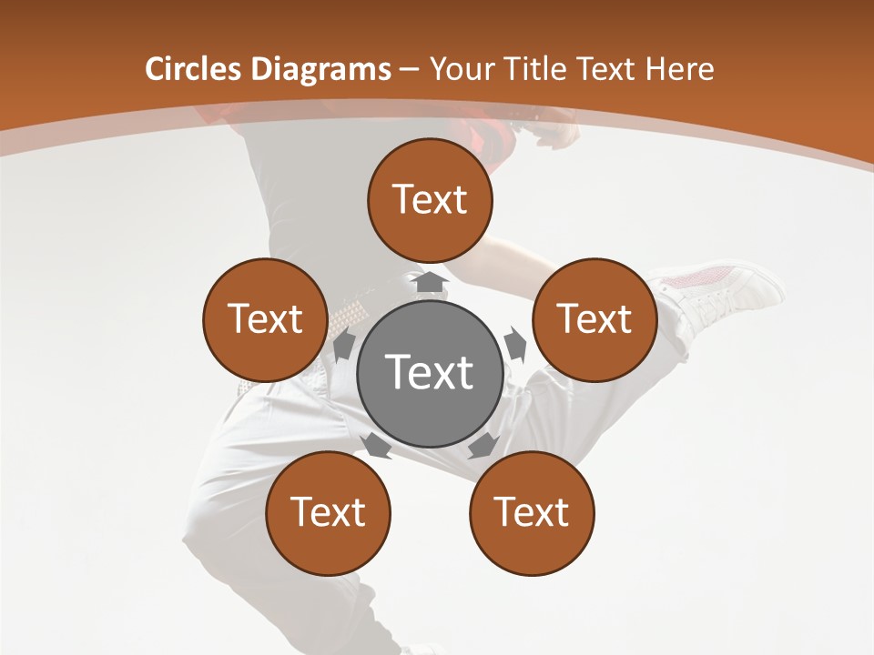 Performer Color Dance PowerPoint Template