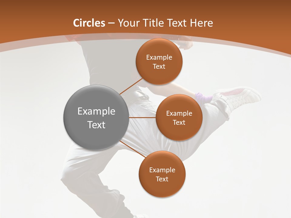 Performer Color Dance PowerPoint Template