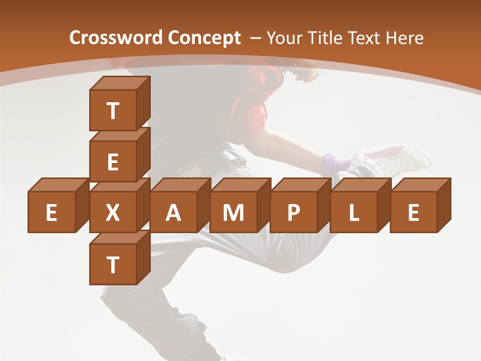 Performer Color Dance PowerPoint Template