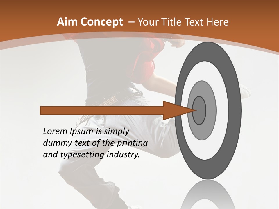 Performer Color Dance PowerPoint Template