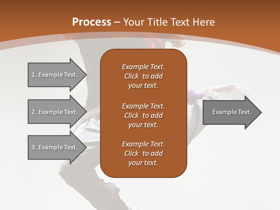 Performer Color Dance PowerPoint Template