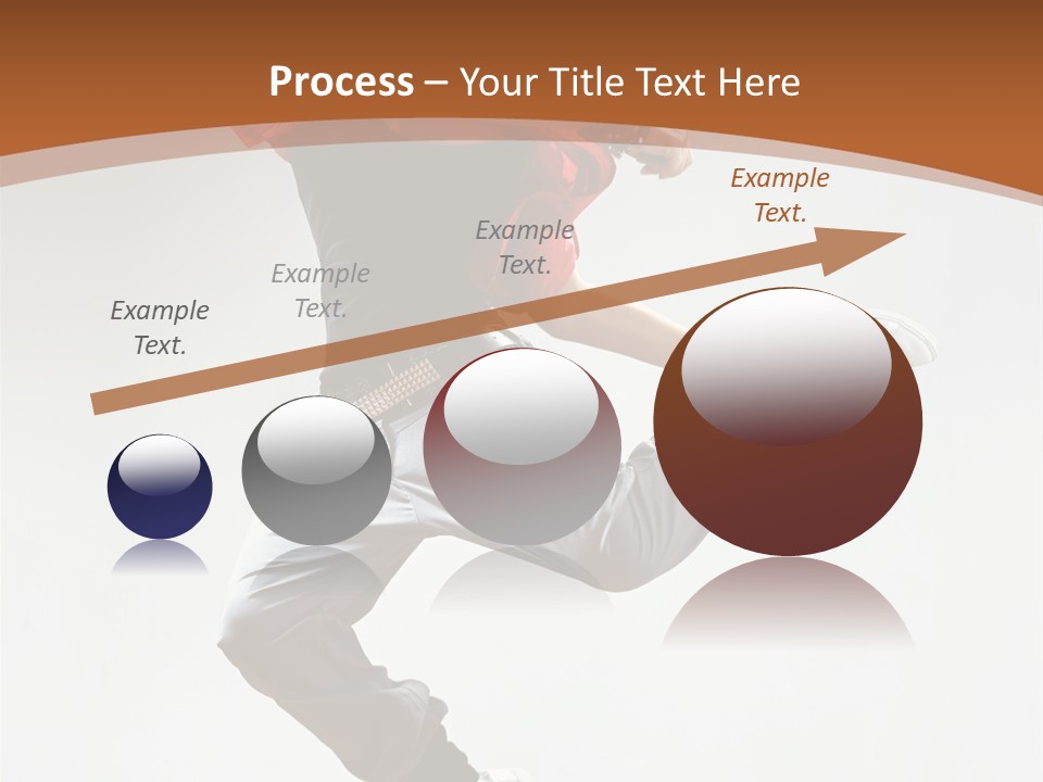 Performer Color Dance PowerPoint Template