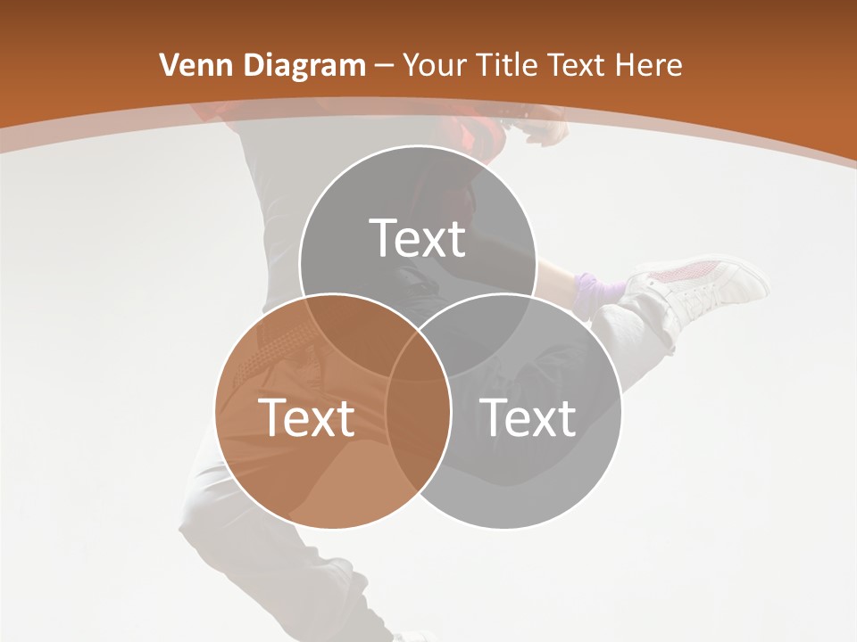 Performer Color Dance PowerPoint Template