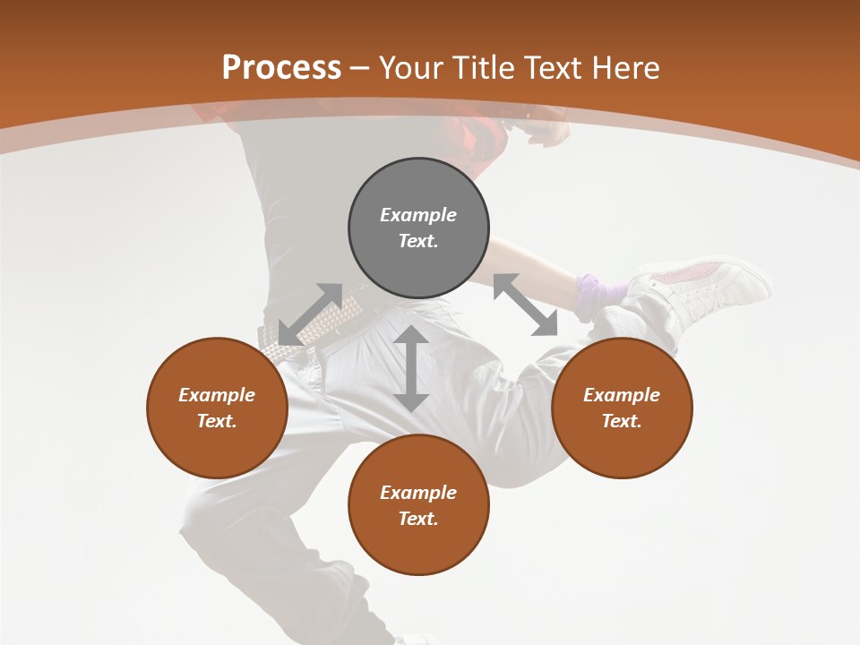 Performer Color Dance PowerPoint Template