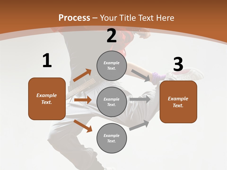Performer Color Dance PowerPoint Template