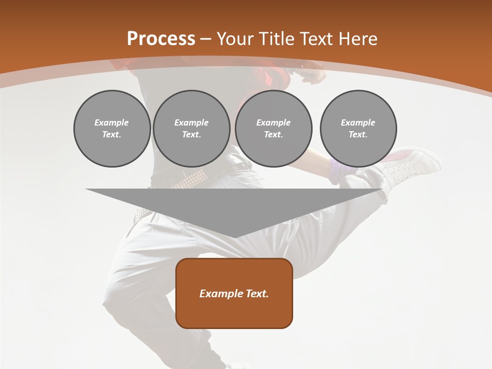 Performer Color Dance PowerPoint Template