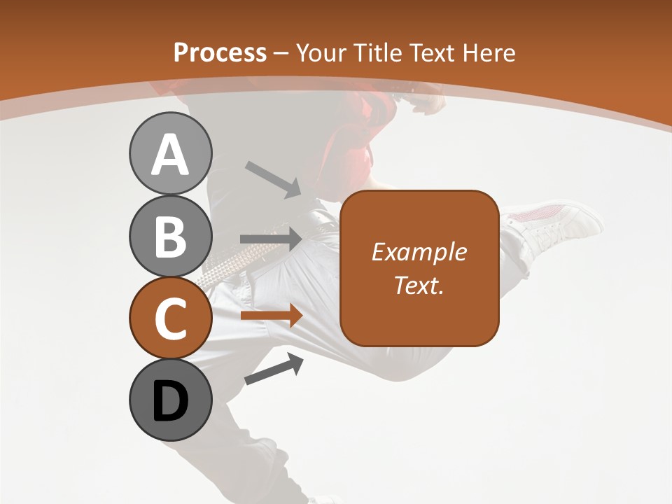 Performer Color Dance PowerPoint Template