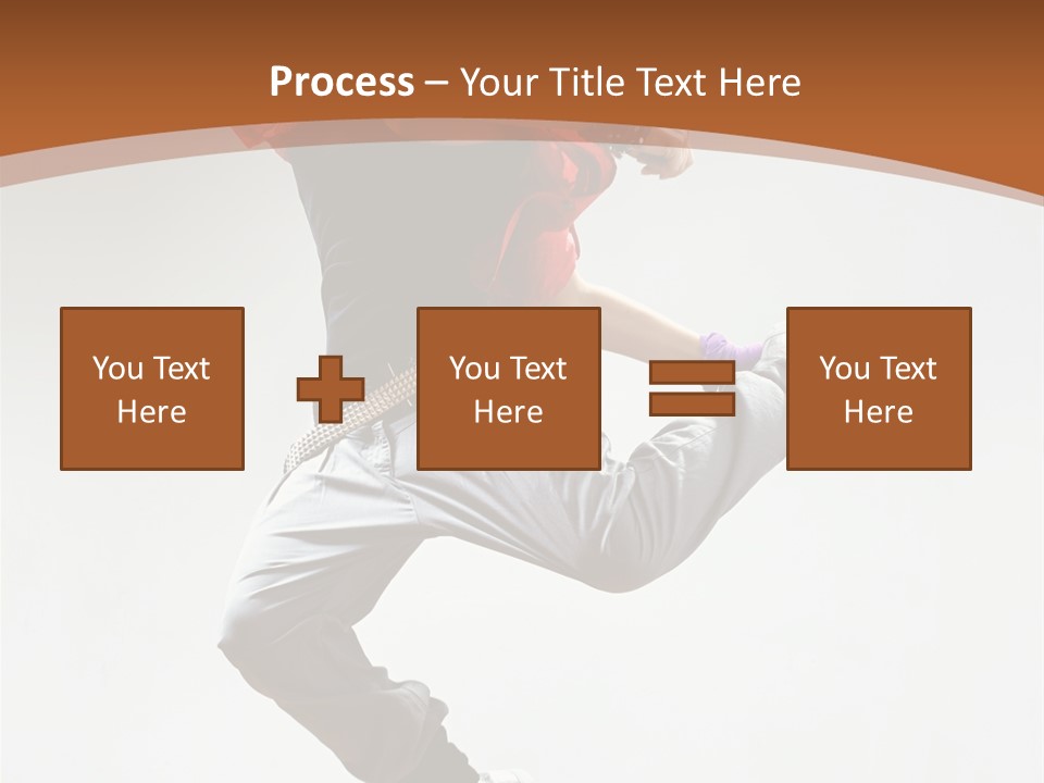 Performer Color Dance PowerPoint Template