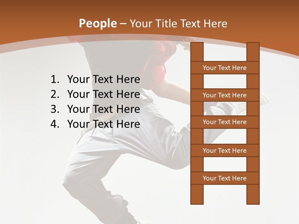 Performer Color Dance PowerPoint Template