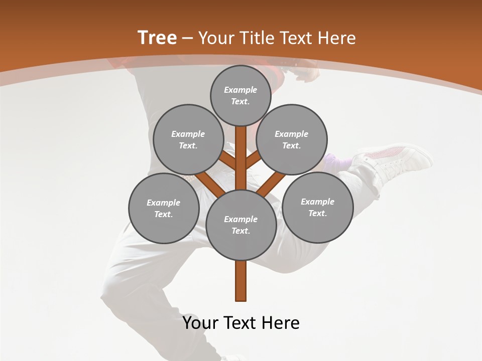 Performer Color Dance PowerPoint Template