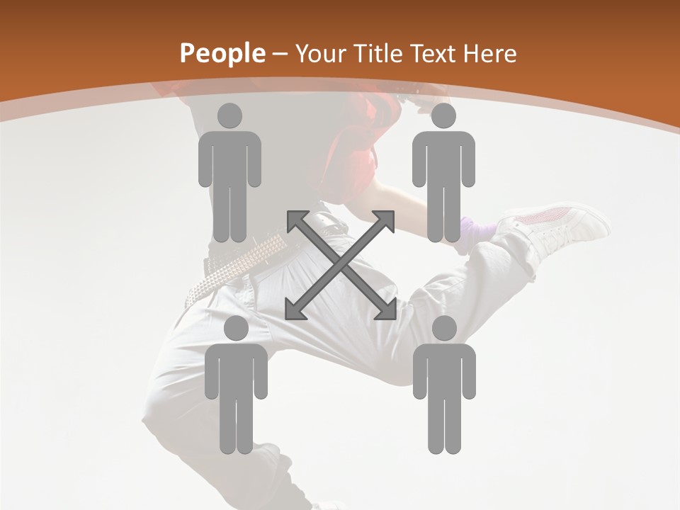 Performer Color Dance PowerPoint Template
