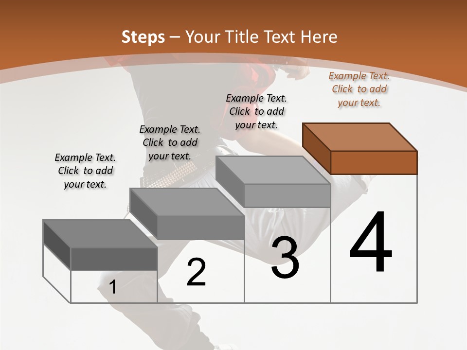 Performer Color Dance PowerPoint Template