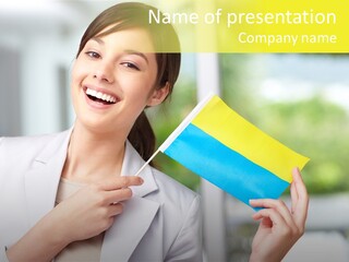 Behavior Gymnastic Female PowerPoint Template