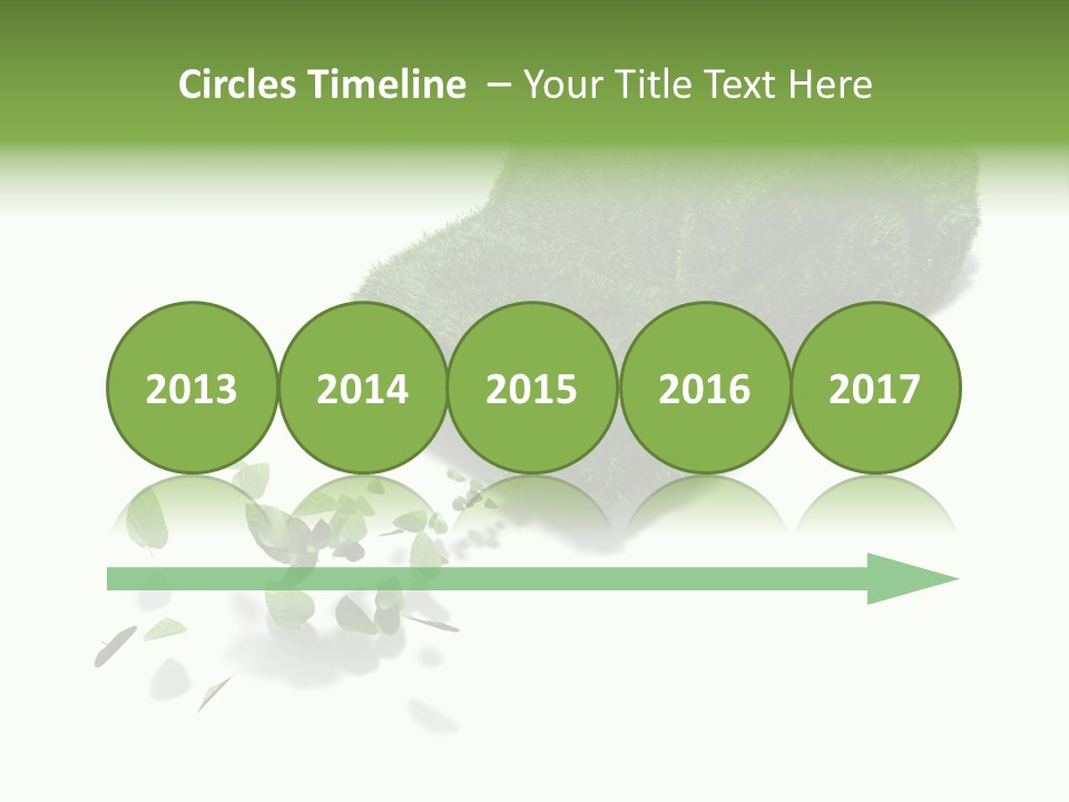 White Leaf Electric PowerPoint Template