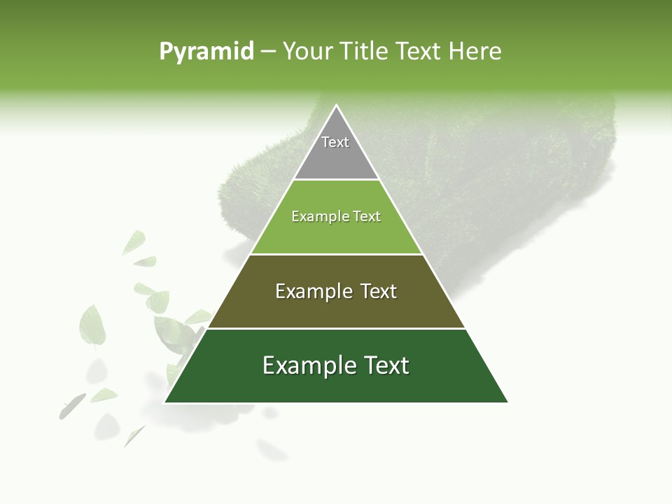 White Leaf Electric PowerPoint Template