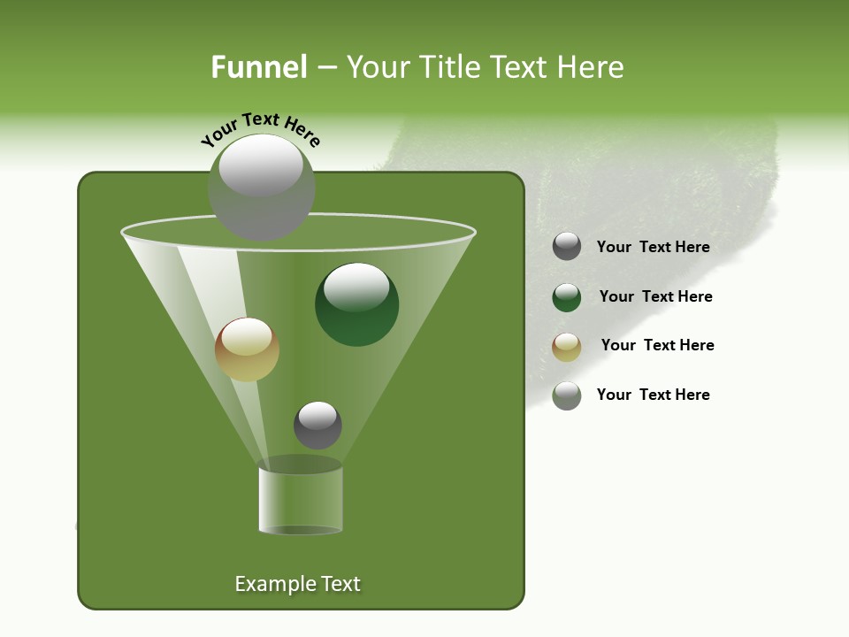 White Leaf Electric PowerPoint Template